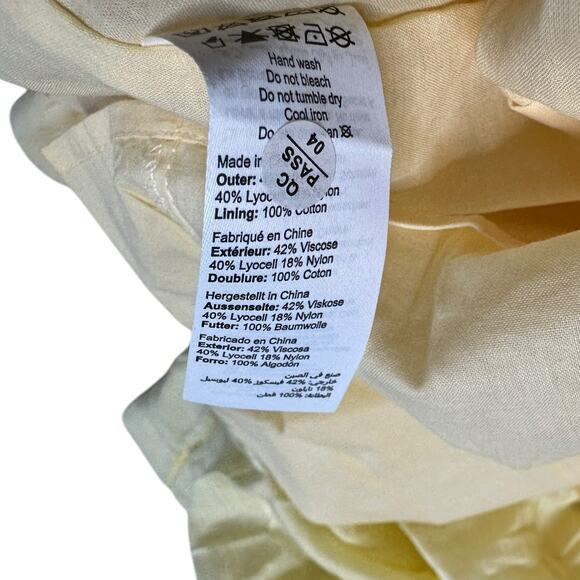 REFINITY Limoncello Yellow Dress Sweetly Tiered Maxi Dress Women's NWT S US 16 - Picture 7 of 10